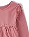 The Children's Placebaby-girlsAnd Toddler Long Sleeve Everyday Casual Knit ShirtWindsor Rose12-18 Months