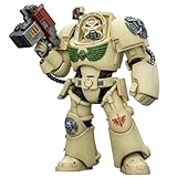 HiPlay JOYTOY Warhammer 40.000 Ángeles Oscuros Terminator Deathwing 2 con Puño de Poder y Storm Bolter JT03134 Figura de Acción Escala 1/18