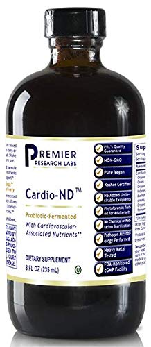 Premier Research Cardio-ND, Probiotic-Fermented Formula for Premier Cardiovascular Support, 8 FL OZ