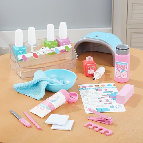 Melissa And Doug Love Your Look Pretend Nail Care Play Set, Red, Blue, Pink, child-size - Image 4