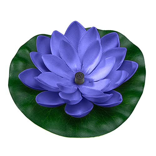 Solar Water Fountain Bird Bath Fountains Solar Power with 6 Nozzles Free Standing Floating Lotus Garden Fountains Outdoor Small Fountain Pump for Garden,Patio,Pool,Fish Tank,Pond Decor