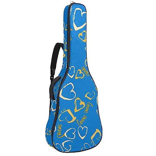 Housse pour guitare acoustique – Motifs géométriques élégants – Grande housse pour guitare – S’adapte à la plupart des tailles de guitare, Multicolore 5., 42.9×16.9×4.7 in, Motif imprimé tendance - Les Beatles, Paul McCartney, John Lennon, RIngo Starr, George Harrison Housse pour guitare acoustique - Motifs géométriques élégants - Grande housse pour guitare - S'adapte à la plupart des tailles de guitare, Multicolore 5., 42.9x16.9x4.7 in, Motif imprimé tendance