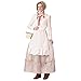 dmsc Costume d'Halloween pour femme - Costume de grand-mère - Loup - Prairie - Pionnier - Farm - Jupe de ferme pastorale - Couleur : A, taille : S
