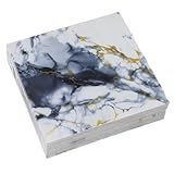 WHAMVOX 30 Stück Teiliges Marmoroptik Wandpaneele Selbstklebend Wasserfest für Küche Bad Wohnraum Flexible Abziehbare Dekorfliesen mit Realistischem Marmor-muster