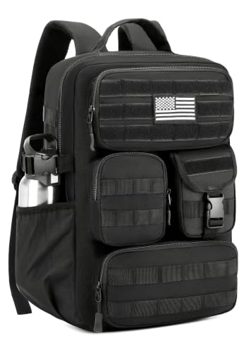 Image of 25L Tactical Backpack for Men, Small Military MOLLE EDC Daypack