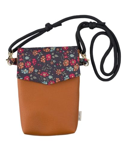 Com'1 Idea - Kit de costura para bandolera, diseño de Julia Liberty Fabrics & Polipiel | Made in France | Nivel intermedio