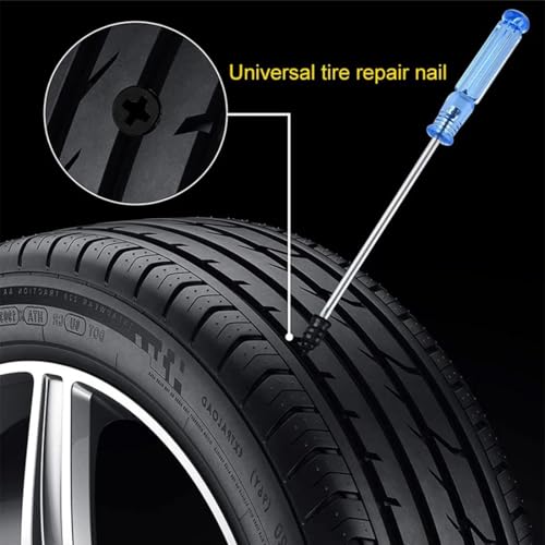 Image of Tire Repair Nail Tire Repair Rubber Screws Vacuum Tire Repair Tubeless Tools for Car Motorcycle Truck Scooter Bike Bicycle Tire Puncture Repair 10 Packs