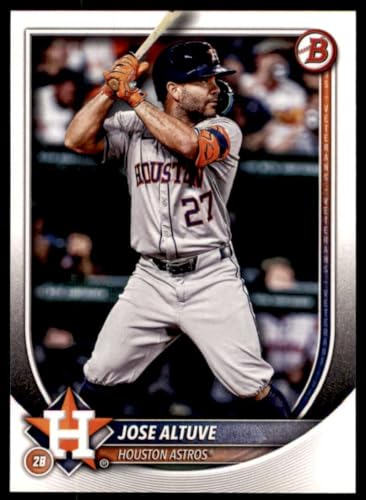 2025 Bowman 63 Jose Altuve Houston Astros MLB Baseball Base Trading Card