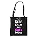 Keep Calm and Obey Daddy Kinky Sub BDSM Bondage Tote Bag