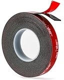Acual Doppelseitiges Klebeband Extra Stark, 5925 Montageband 2cmx4,7m Schwarz 1...