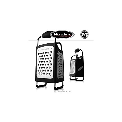 KADAX Grattugia a Quattro Facce in Acciaio Inox, Grattugia Manuale con