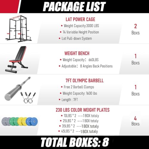 Power rack home gym