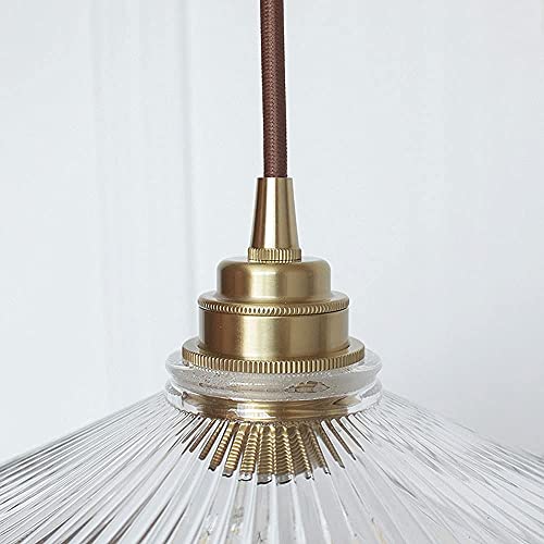 Lámpara colgante ajustable plisada que elimina la luz deslumbrante en cocinas y salones pequeños 7