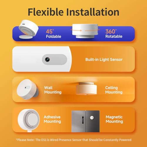 Linptech ES1ZW(TY) Wifi Human Presence Sensor,Smart Motion Sensor thumb #6