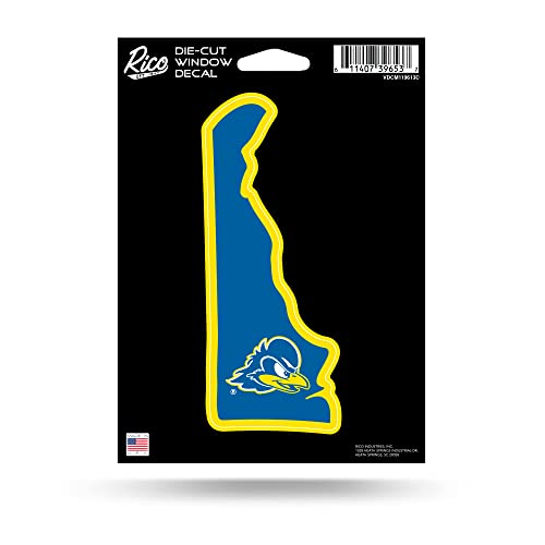 Autocollant Delaware Blue Hens de 12,7x15,2 cm en forme de poule