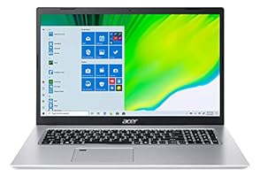 Acer Aspire 5 A517-52-59SV, 43,9 cm (17,3 Zoll) Full-HD-IPS-Display, Intel Core i5-1135G7, Iris Xe Graphics, 8 GB DDR4, 512 NVMe SSD, WiFi 6, Fingerabdruckleser, Tastatur mit Hintergrundbeleuchtung