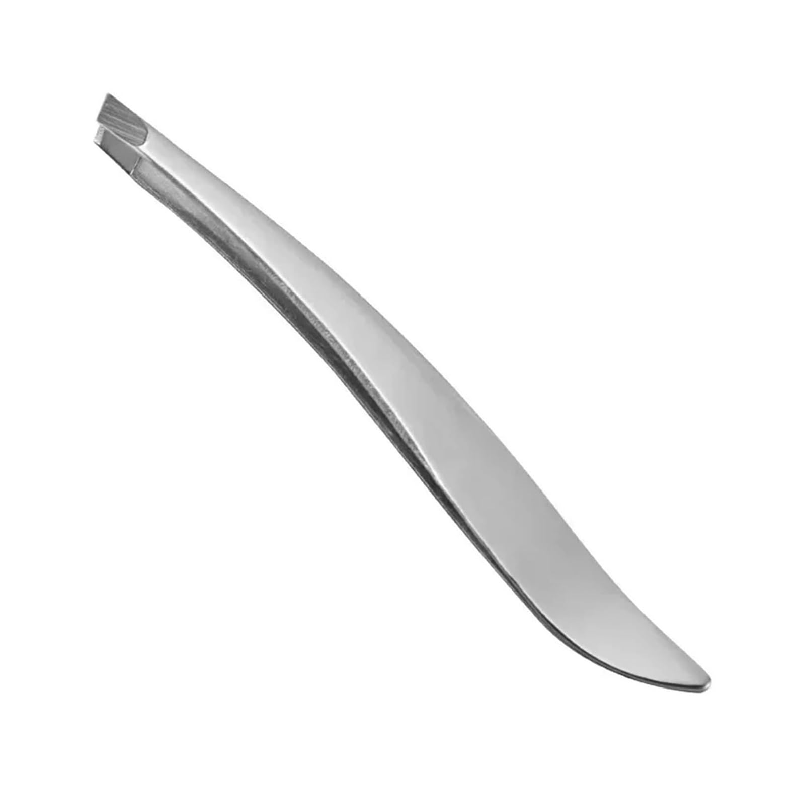 Volure Silver 1Pc Stainless Steel Eyebrow Tweezer