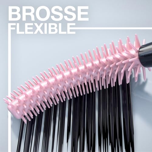 Maybelline New-York - Mascara Volume et Longueur Waterproof - Sky High Waterproof – Teinte : Very Black, 7,2 ml – Image 5