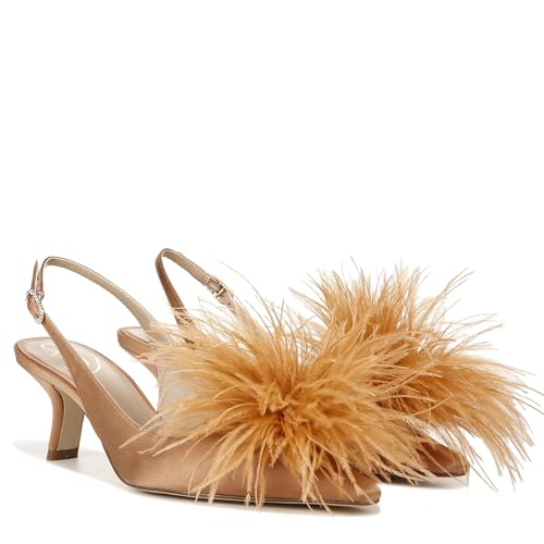 Image of Olive Bianka Feather Heels