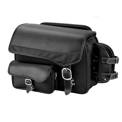 Sacoche de selle de moto 15 L en PU protégeant vos affaires - 2