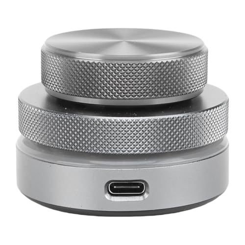 Bouton de contrôle du volume audio en métal premium Ausla avec lumière RVB