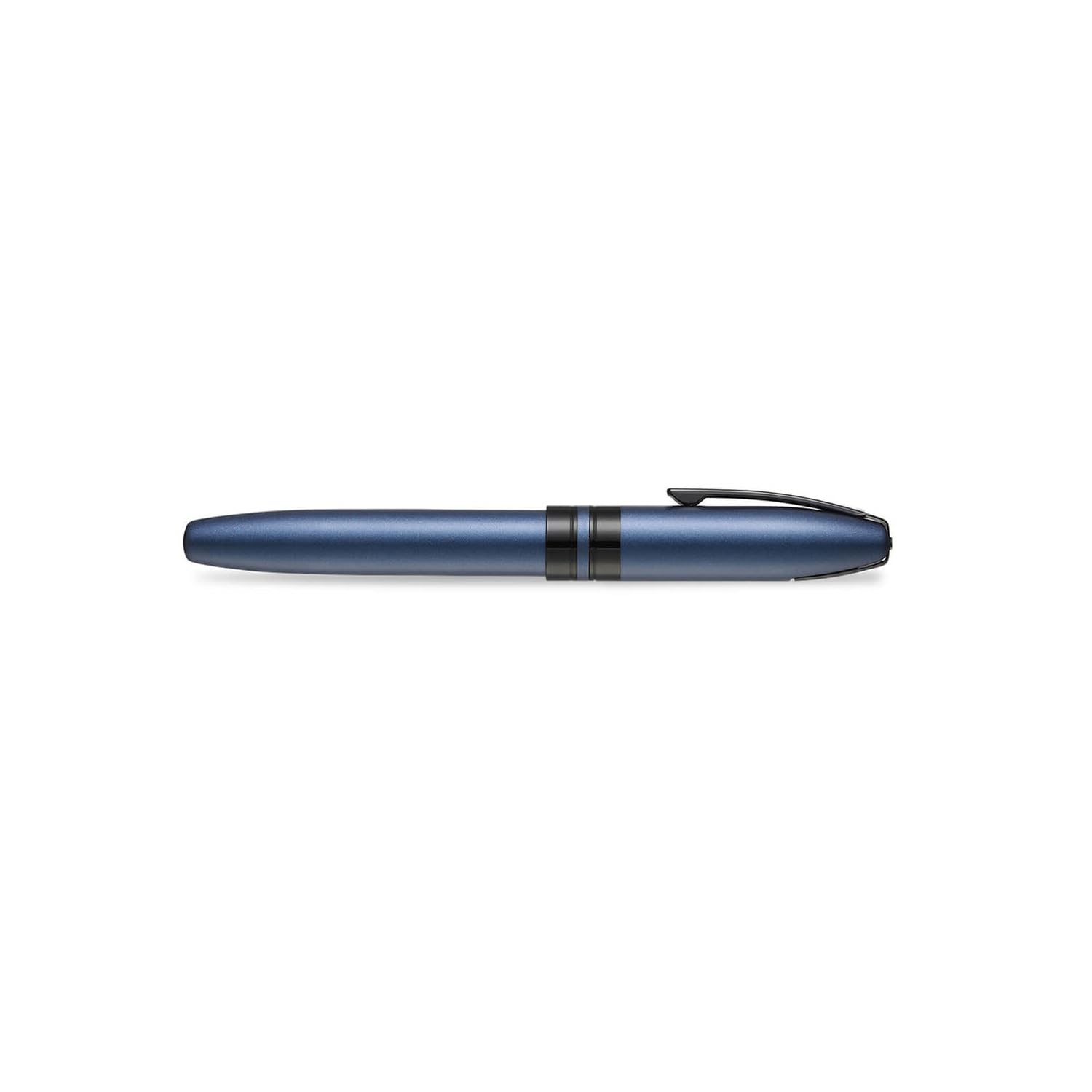 Amazon | Sheaffer Icon メタリックブルー 光沢ブラックPVDアプリ付き