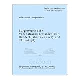  Bürgerverein 1887 Vohenstrauss. Festschrift zur Hundert-Jahr-Feier am 27. und 28. Juni 1987