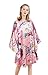 SexyTown Women's Plus Size Short Batwing Sleeve Nightgown (Green)