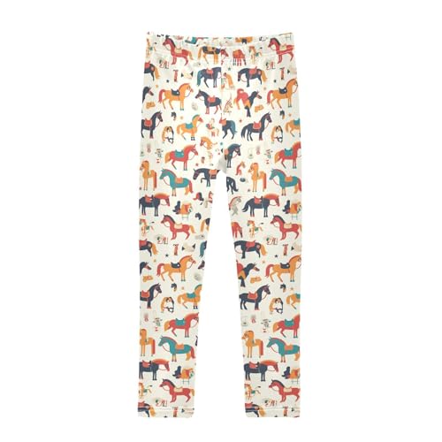 Killer Whale Kids Baby Girls Athletic Leggings Fashion High Waisted Pants Running