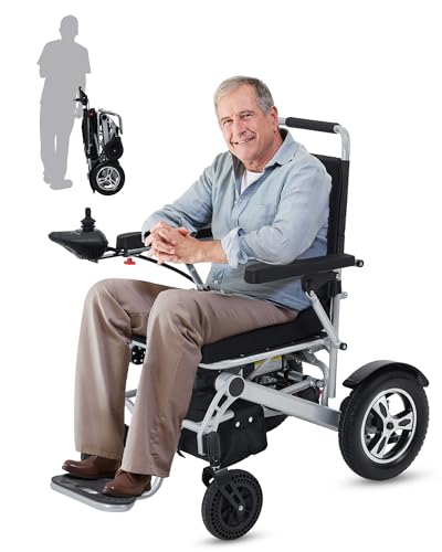 Electric Wheelchair for Adults, 30 Miles Long Travel Range with