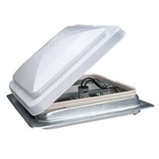 Hengs Industries 71112C2G1 White 12V Universal Vent