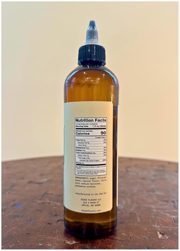 Image of Dioko Premium Syrup, 12 fl. oz Premium Coffee & Dessert Syrup with Easy Pour Spout | No Artificial Dyes or Colors | Perfect for Lattes, Iced Coffee, Cocktails, Pancakes & More (Vanilla)