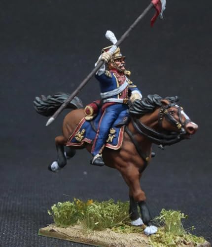 Figuras Napoleónicas Victrix Lanceros Guardia Imperial miniatura 7