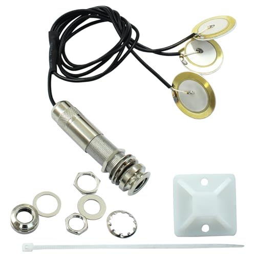 Piutouyar Piezo Pickups gXf[T 2ANZT[tA3 in 1 }CNtH R^Ng sG]sbNAbv dqAR[XeBbNM^[ oCI ENy