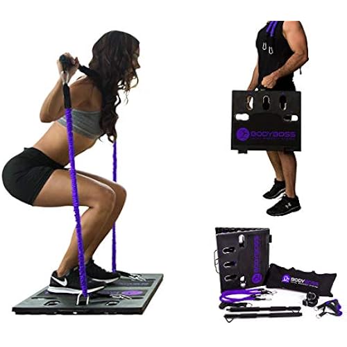 BodyBoss Home Gym 2.0 - Full Portable Gym Home Workout Package