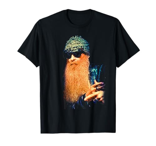 Photo de Billy F Gibbons officiel de ZZ Top Portrait T-Shirt