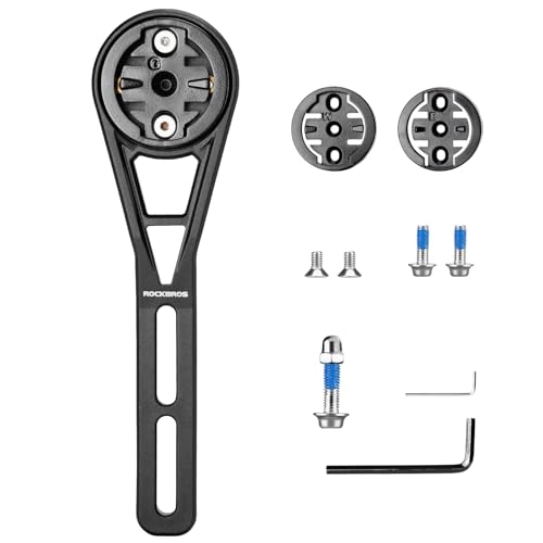 ROCKBROS Bike Computer Mount Out-Front Compatible with Mainstream Watch Tables，Equipped