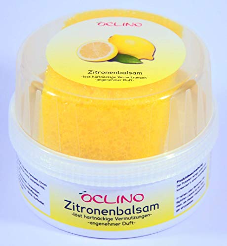 Zitronenbalsam für Metall Edelstahl Glaskeramik 500g inkl. Schwamm