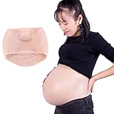 VIYIV Fake Pregnant Belly Silicone Pregnant Bump Realistic Fake Belly Costume for Actor Performance...
