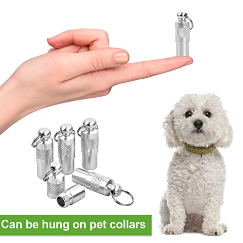 5Pezzi Anti Smarrimento Etichette Cani Cani