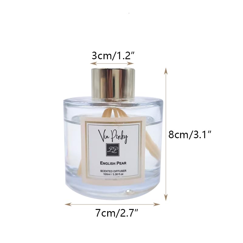 Difusor de varillas English Pear 100ml fragancia fresca y frutal miniatura 5