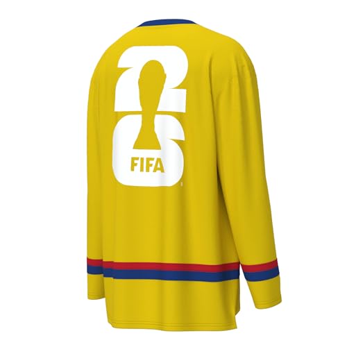 Image of Outerstuff FIFA World Cup 2026 Mens Long Sleeve V-Neck Hockey Jersey