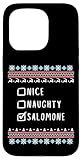 Salomone Nice Naughty Christmas Name Funny