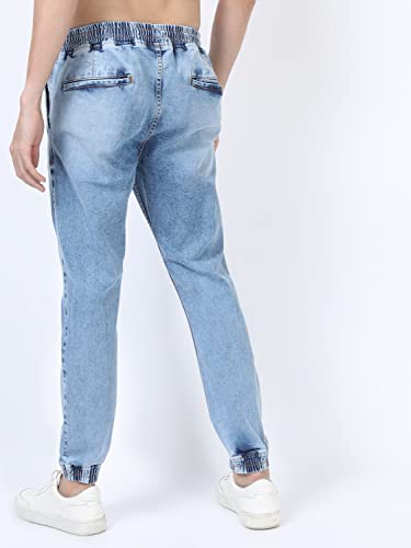 Image of Ketch Men's Stretch Fit Mid Rise Jogger Mid-Rise Jeans (Stretchable)