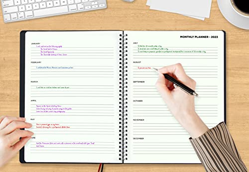 2023-Diary-by-Smart-Panda--A4-Week-to-View-Dated-Planner--Simple-Design-Inspires-Productivity--Softcover-Appointment-Book-30-Minute-Intervals--Annual-Calendar-November-2022-December-2023