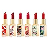 Ownest 6 Colors China style Matte Lipstick Set, Long Lasting Moisturizing Non-Marking, Waterproof...