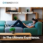 MagiMask VR Headset for Phone | Unibody Lens | HD FPV Monitor Compatible with All Smartphones | Alternative to AR Glasses & VR Goggles - Image 2