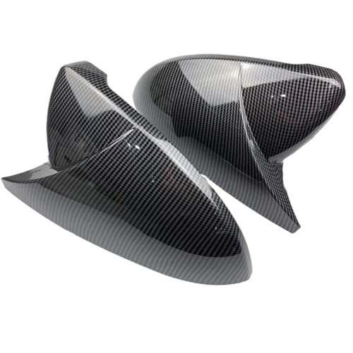 Coques de rétroviseurs extérieurs pour Golf 7 GTI R 7.5, look carbone noir pack duo