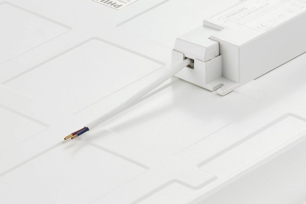 Philips Ledinaire Panel Gen5 RC065B 34S/840 PSU 600x600mm LED Panel de luz, 28W 3400lm 4000K blanco neutro, UGR19 bajo deslumbramiento, haz de 90°, no regulable, IP20/40 lámpara de techo de oficina