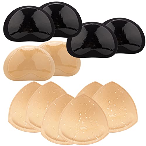 Image of 3 Pairs Sticky Silicone Bra Inserts + 3 Pairs Waterproof Swimsuit Inserts